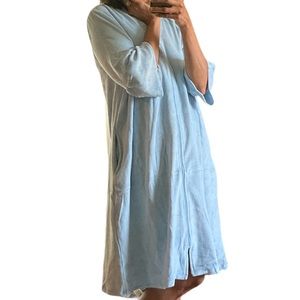 NWT Appleseed’s Velour Housecoat